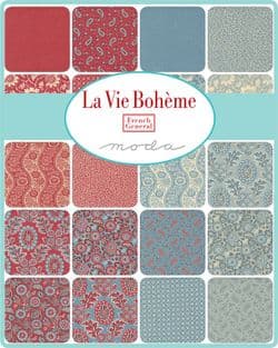 La Vie Boheme - Mini Charm by French General  for Moda Fabrics