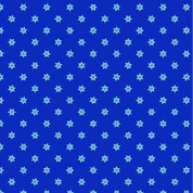 Lewis & Irene - Chalki - 8969 - Mati Star on Dark Blue - A803.3 - Cotton Fabric