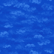 Lewis & Irene Dreams - 8763 - Bright Blue Clouds - D9 - Cotton Fabric