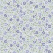 Lewis & Irene - Floral Song - 8813 - Little Blossom on Duck Egg - CC33.2 - Cotton Fabric