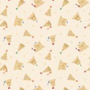 Lewis & Irene - Small Things By The Sea - 6598 - Sandcastles on Cream - SM20.1 - Cotton Fabric