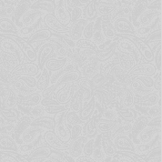 Lewis & Irene - Tiny Tonals - TT16.3 - Peacock Paisley - Grey on Grey - Cotton Fabric