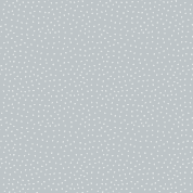 Lewis & Irene Winter Botanical - 8688 - Pearl Dots on Silver - A785.2 - Cotton Fabric