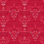 Lewis & Irene Winter Botanical - 8692 - Flowers & Butterflies, Red & Pearl - A786.3 - Cotton Fabric