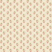 Lighthouse - 9154 - Makower UK - Cherise Cherry - Sunkissed Sands Cream - 1474_L - Cotton Fabric
