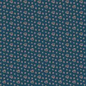 Lighthouse - 9163 - Makower UK - Sand Verbena - Navy Blue - 1479_B - Cotton Fabric