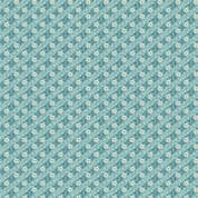 Lighthouse - 9174 - Makower UK - Salt Marsh Mallow - Splash Blue - 1483_B - Cotton Fabric