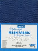 Lightweight Mesh Fabric - Blastoff Blue