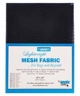 Lightweight Mesh Fabric - Navy