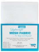 Lightweight Mesh Fabric - White