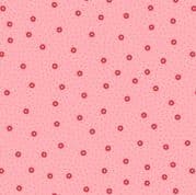 Little Matryoshka - 7965 - Daisy Dot on Pink - A567.1 - Cotton Fabric