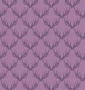 Loch Lewis - 7566 - Lewis & Irene A157.4 - Purple Antlers Cotton Fabric
