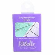 Longarm Quilting Pins - 2 inch, pear shape, white