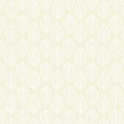 Makower Essentials - Q2 1910 - White on-Cream Leaf