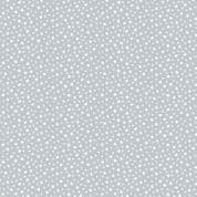Makower Essentials - S3 306 - White-on-Grey Stars