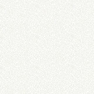 Makower Essentials - W1 764 - White-on-White Mini Leaf