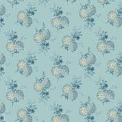 Makower UK - Edyta Sitar - Beach House - 8983 - Plumeria on Light Blue - 1165B - Cotton Fabric