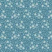 Makower UK - Edyta Sitar - Beach House - 8990 - Sea Oats Floral on Dark Blue - 1169B - Cotton Fabric