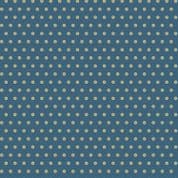 Makower UK - Edyta Sitar - Beach House - 9004 - Sand Dollar Spots on Blue - 1176B - Cotton Fabric