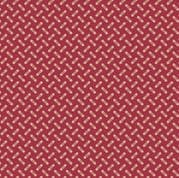 Makower UK - Super Bloom - 7121 - Sweet Pea on Current Red Background - 9459E - Cotton Fabric