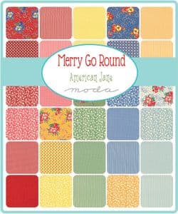 Merry Go Round - Moda Mini Charm Pack UK by American Jane for Moda Fabrics