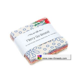 Merry Go Round - Moda Mini Charm Pack UK by American Jane for Moda Fabrics