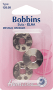 Metal Bobbins - Elna 7 Hole