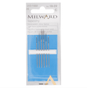 Milward Tapestry Needles - Size 18-22