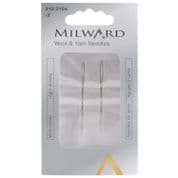 Milward Wool & Yarn Needles - 2 Steel Needles