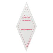 Mini Diamond 45 Deg Ruler 3.5" x 2.5"