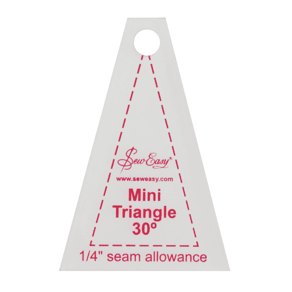 Mini Triangle 30 Deg Ruler 1 7