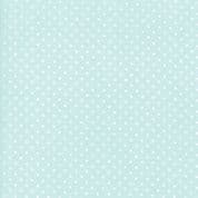 Moda - Catalina by Fig Tree - 7255 - Cream Spot on Light Aqua Background - 20376.14 - Cotton Fabric