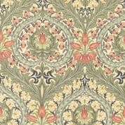 Moda Morris Meadow - 8636 - Porcelain by Barbara Brackman - 8372 11 - Cotton Fabric