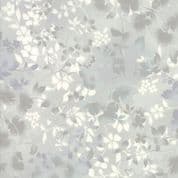 Moda - Sakura Park - 7194 - Grey Watercolour Blossoms - 33484-18 - Cotton Fabric