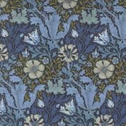 Morris Manor - 9212 - Moda - Wiliam Morris Floral on Twilight Blue - 8390.15 - Cotton Fabric