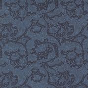 Morris Manor - 9224 - Moda - Wiliam Morris Floral on Twilight Blue - 8394.14 - Cotton Fabric