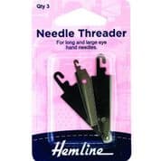 Needle Threaders for large eye needles - 3 pack