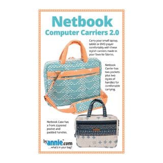 Netbook Computer Carriers II - Bag Sewing Pattern - byAnnie.com - PBA186-2