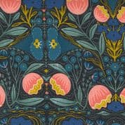 Nocturnal - 8051 - Night Floral on Black - Moda 48331.12 - Cotton Fabric