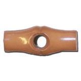 Nylon Bamboo Toggle - Colour Beige - 25mm