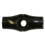 Nylon Bamboo Toggle - Colour Black - 25mm