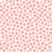 On the Lake - 8246 - Waterlilies Pink on White - Lewis & Irene A628.2 - Cotton Fabric