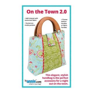 On the Town II - Bag Sewing Pattern - byAnnie.com - PBA127-2