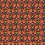 Orchard by Lewis & Irene - 7355 - Red Squirrels on Dark Brown A499.3 - Cotton Fabric
