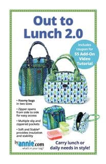 Out to Lunch 2.0 - Bag Sewing Pattern - byAnnie.com - PBA231-2