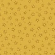 Paws and Claws - 8547 - Paw Flowers on Yellow - Lewis & Irene A710.1 - Cotton Fabric