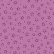 Paws and Claws - 8548 - Paw Flowers on Purple - Lewis & Irene A710.2 - Cotton Fabric