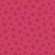 Paws and Claws - 8549 - Paw Flowers on Red - Lewis & Irene A710.3 - Cotton Fabric