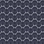 Paws and Claws - 8555 - Herring Bone on Dark Blue - Lewis & Irene A712.3 - Cotton Fabric