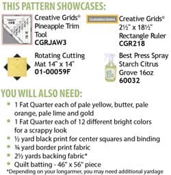 Pineapple Pizzazz Quilt